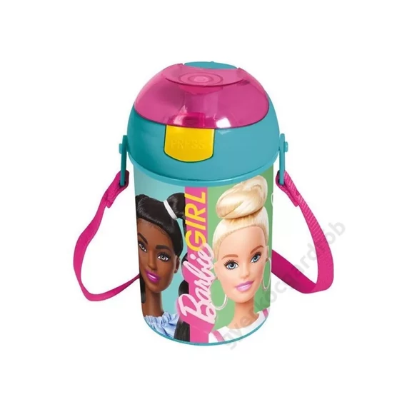 Barbie mintás színes kulacs gyerekeknek