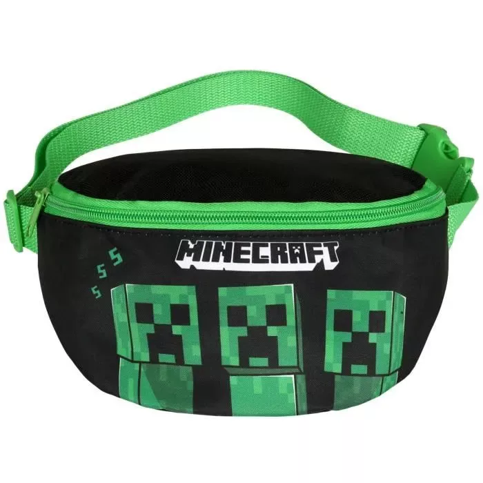 Minecraft mintás gyermek övtáska