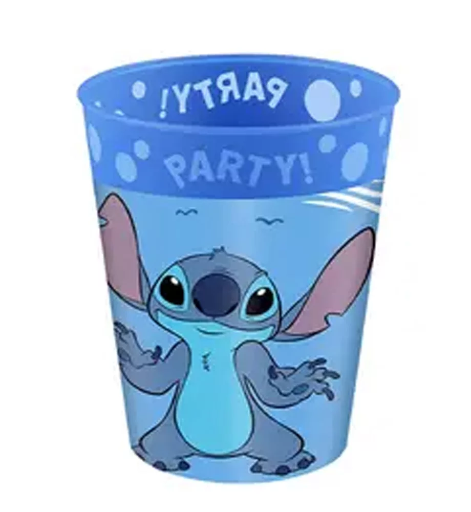 Disney Lilo és Stitch mikrózható prémium műanyag pohár 250 ml