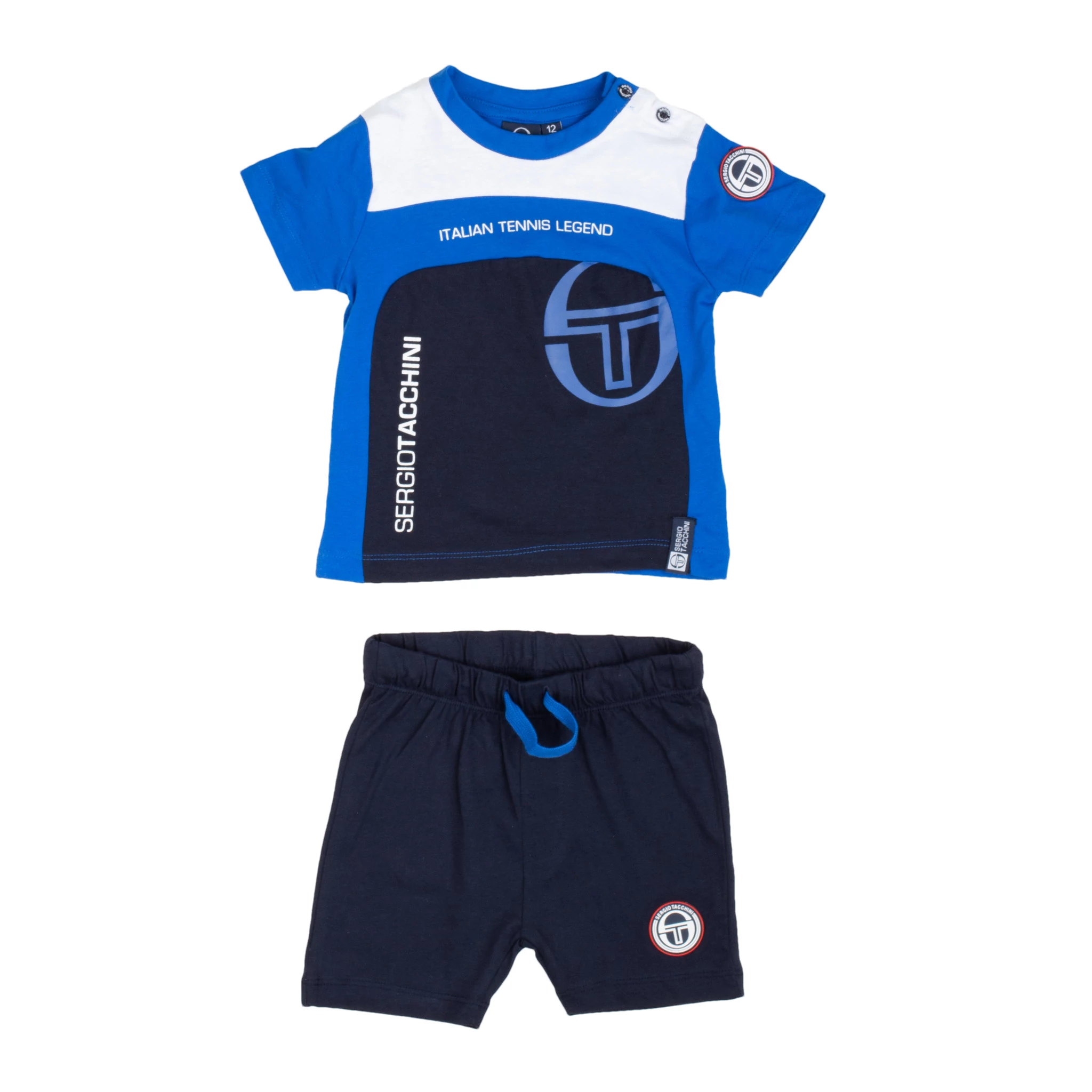 Sergio Tacchini 2 részes kék ruha szett - 92 - 2 éves